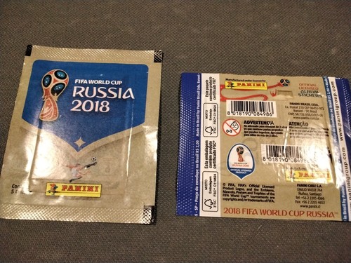 Panini russia 2018 très - russia,