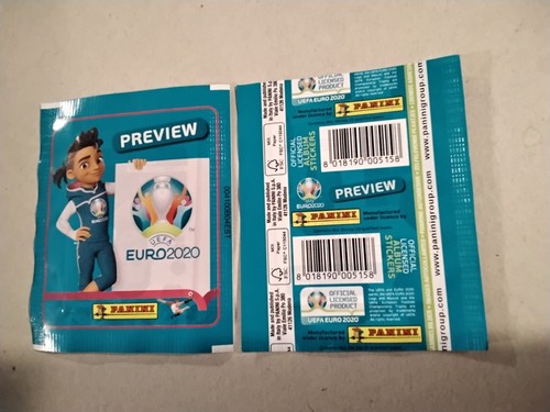 Panini euro 2020 preview - euro, neuve