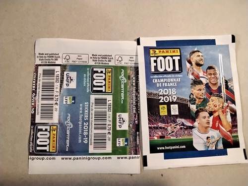 Panini foot 2018 2019 - 2018/2019, pochette