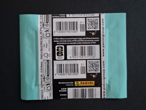 Panini sealed pack fifa world - panini,