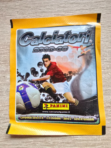 Panini bustina calciatori - bustina,